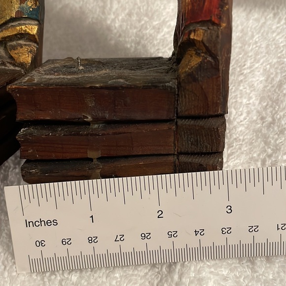 Vintage (probably antique) religious art/icons. Matthew and John? Wall CandleHld - Picture 14 of 15